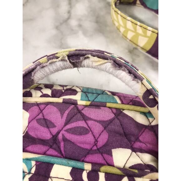 VTG 90's Y2K Vera Bradley Backpack Retired Paisley Print Quilted Boho Colorful - Picture 7 of 11